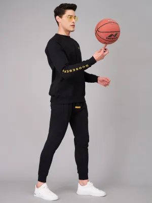 Men Black Co-ord Set (GBSWST2907)