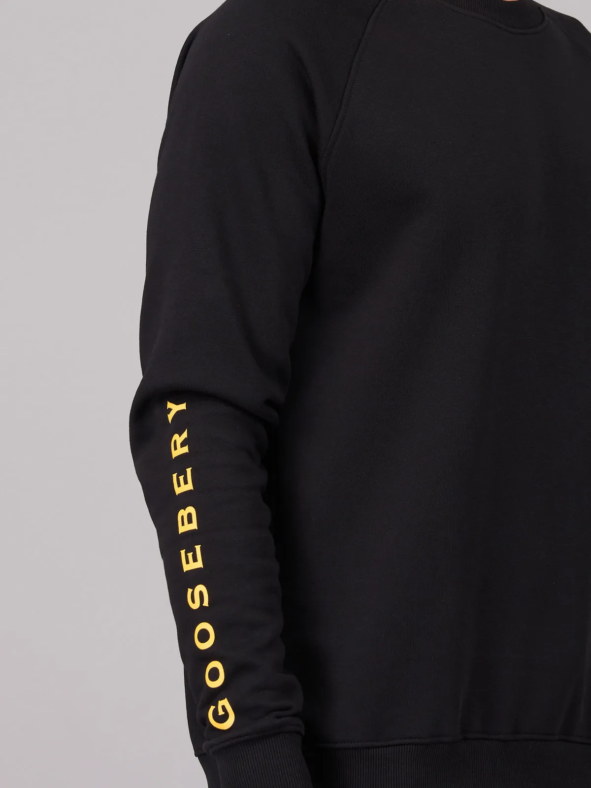 Men Black Co-ord Set (GBSWST2907)