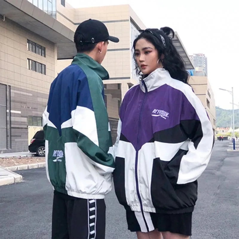 Men's College Style Varsity Jacket
