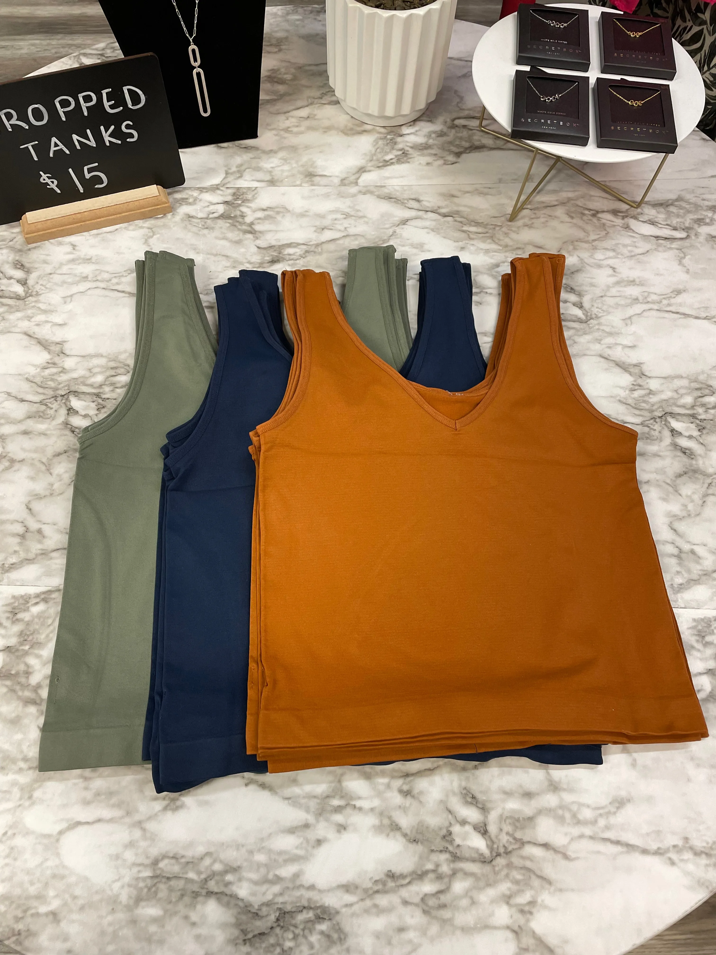 Oh So Soft Cropped Tank Top