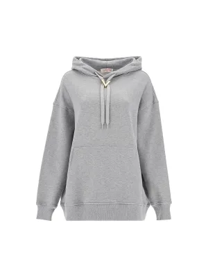 Oversized Pocket Hooded Sweatshirt
