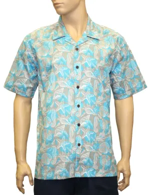 Pacific Sea Life Aloha Cotton Shirt