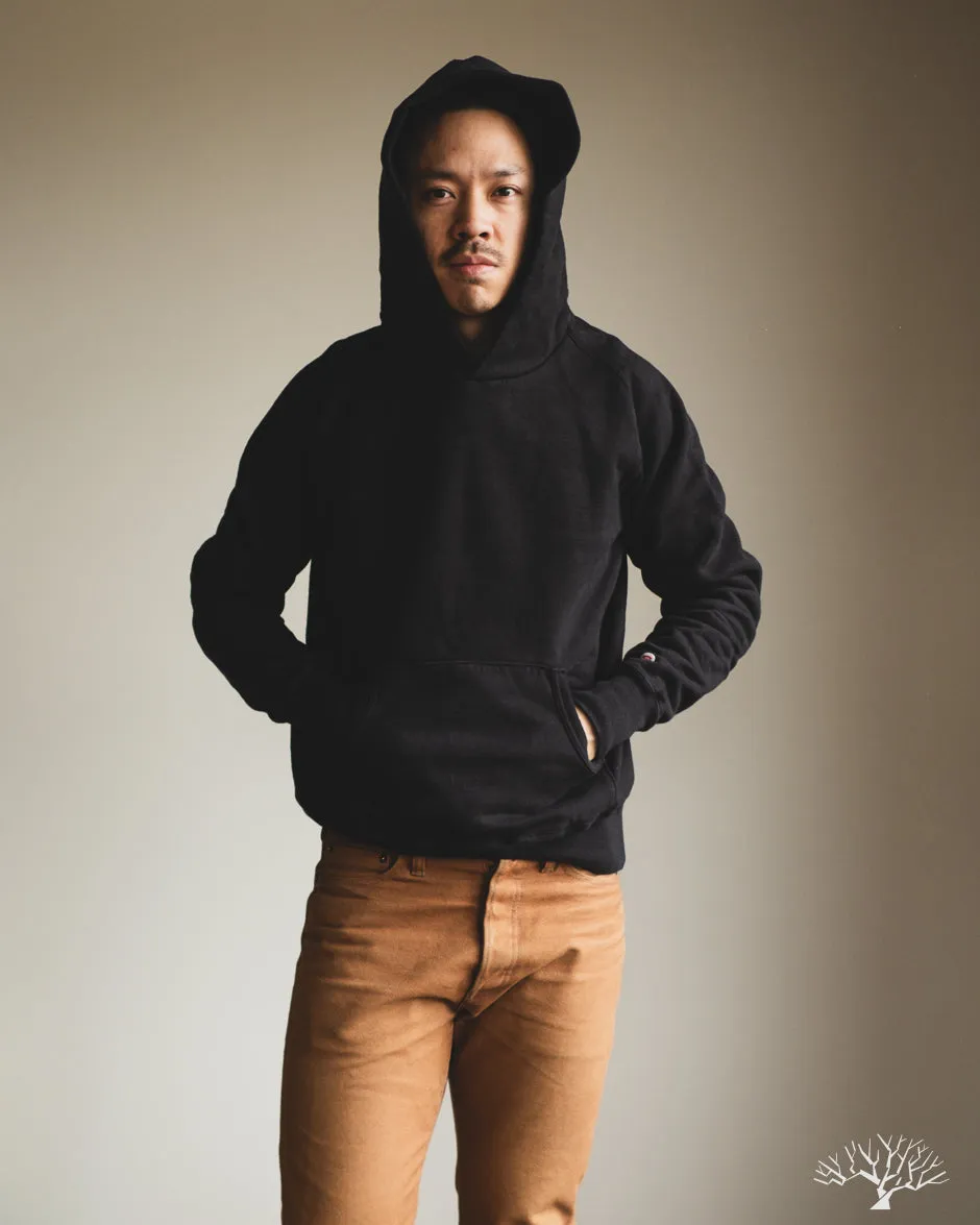 Pullover Hoodie Sweatshirt - Black