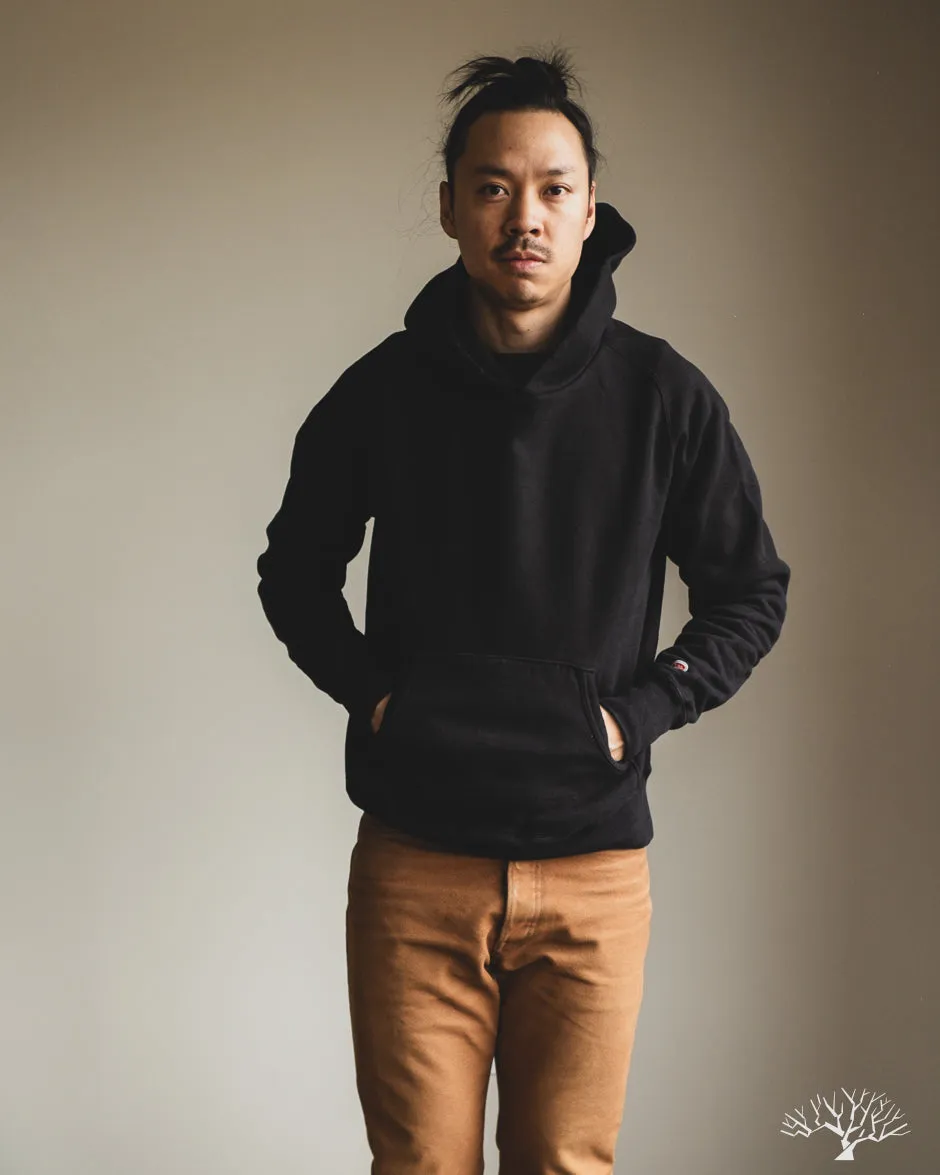 Pullover Hoodie Sweatshirt - Black