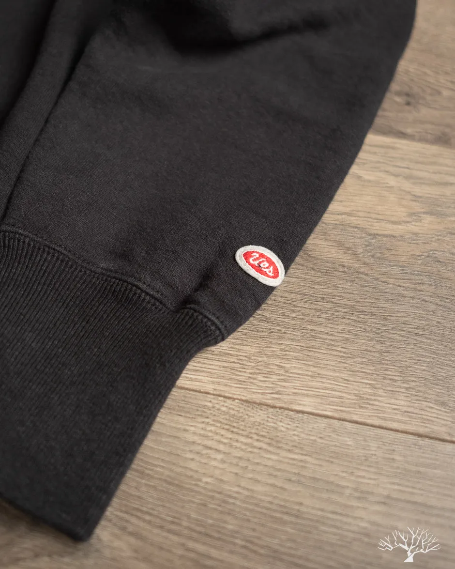 Pullover Hoodie Sweatshirt - Black
