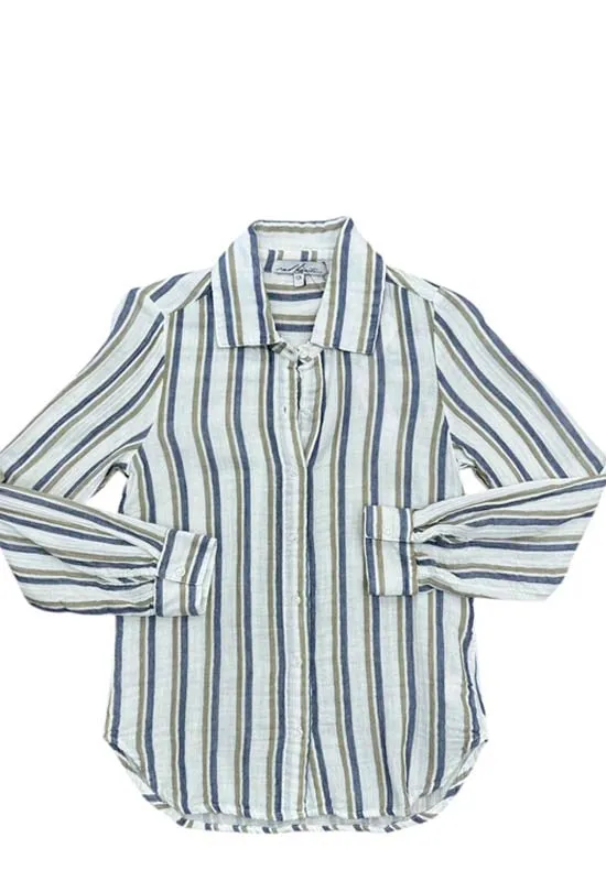 Red Haute - Striped Shirt
