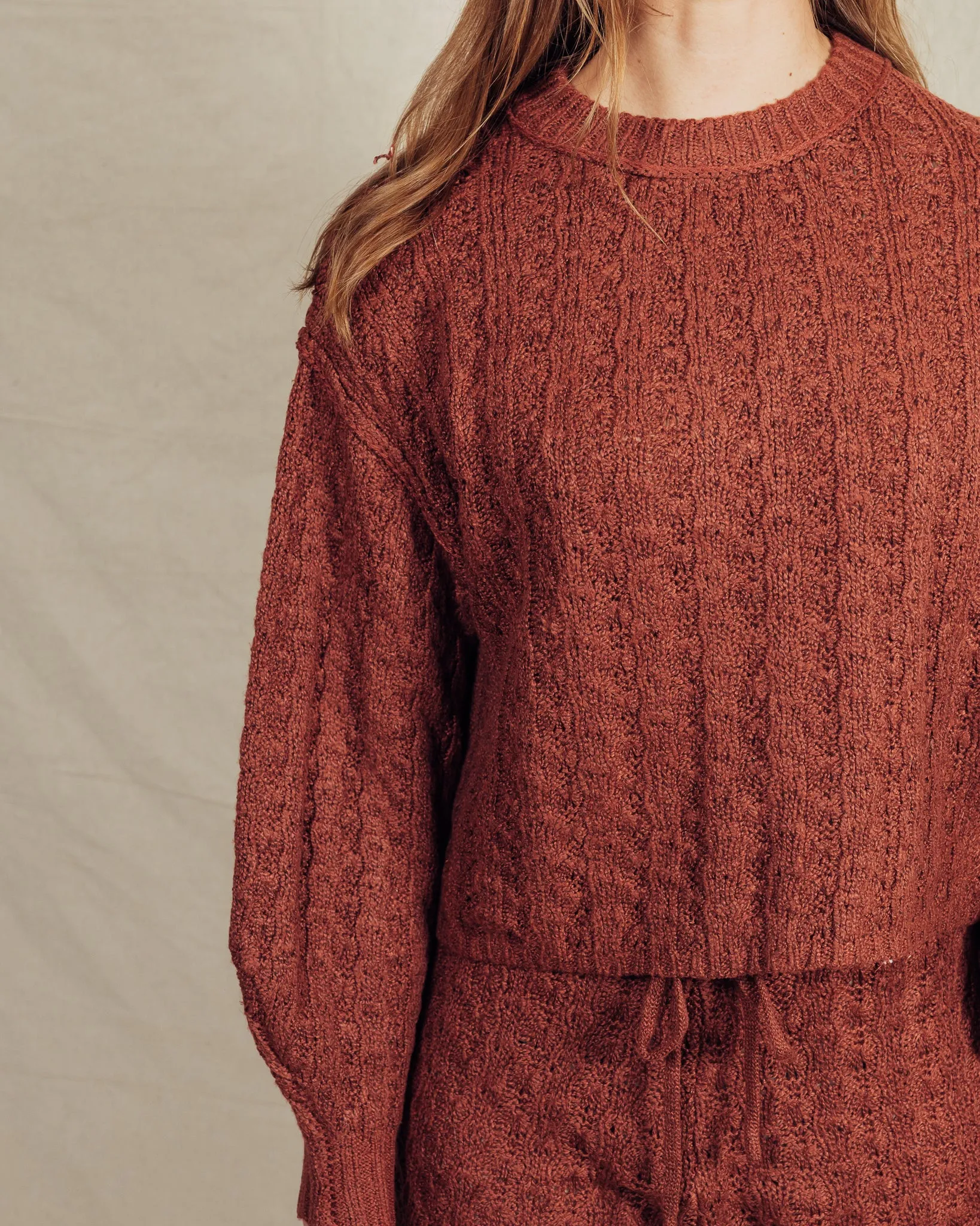 Rikaela Sweater   Short Set