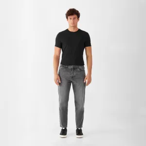 Rise Relaxed Tapered Basic Jeans Vintage Grey