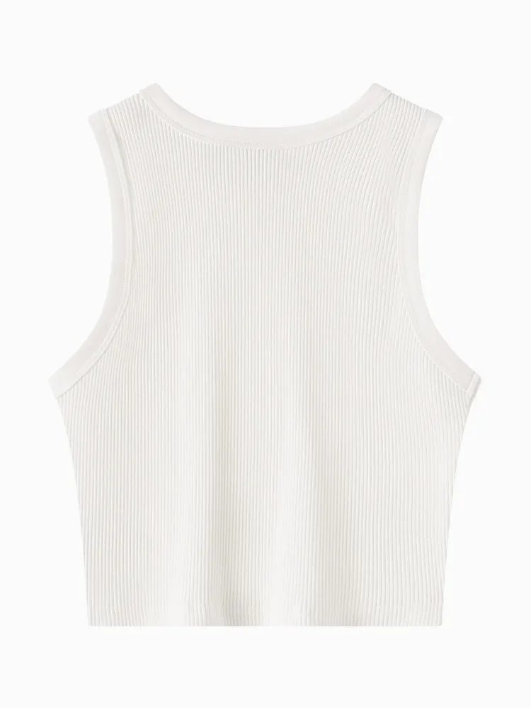 Semir Women New Basic Style Knitted Vest