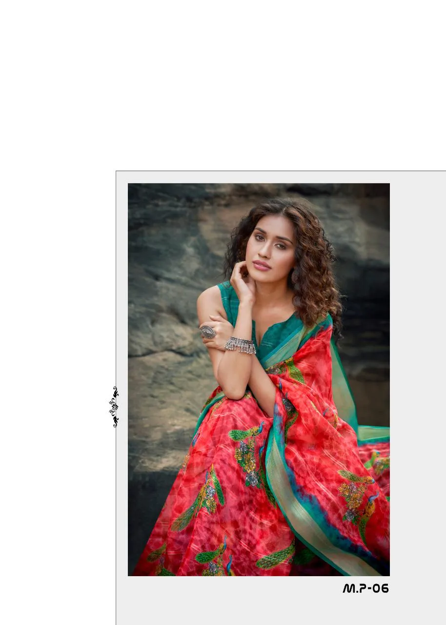 Shreyans Fashion Launched Manyawar Pattu Linen Casual Wear Sarees Collection