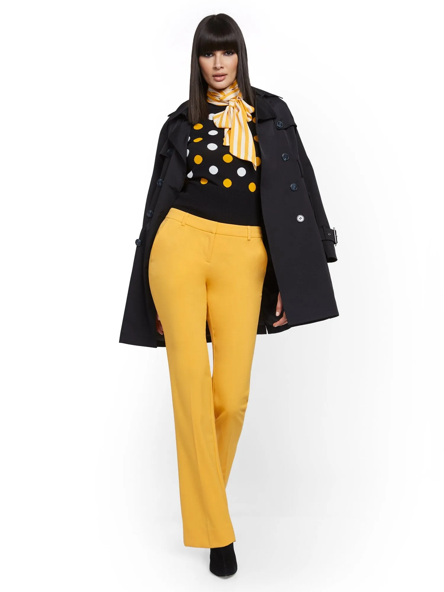Straight-Leg Pant - Double Stretch - 7th Avenue