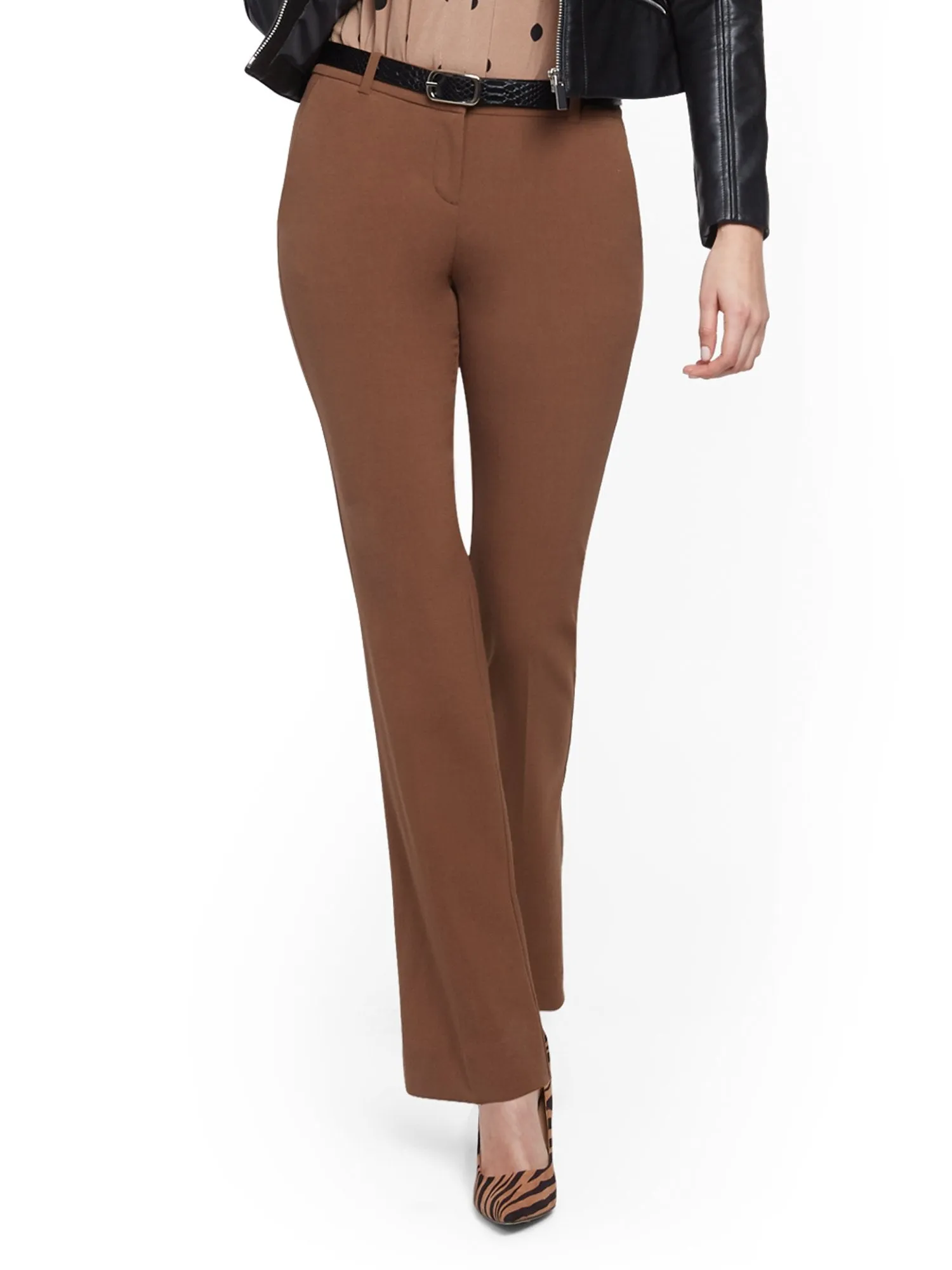 Straight-Leg Pant - Double Stretch - 7th Avenue