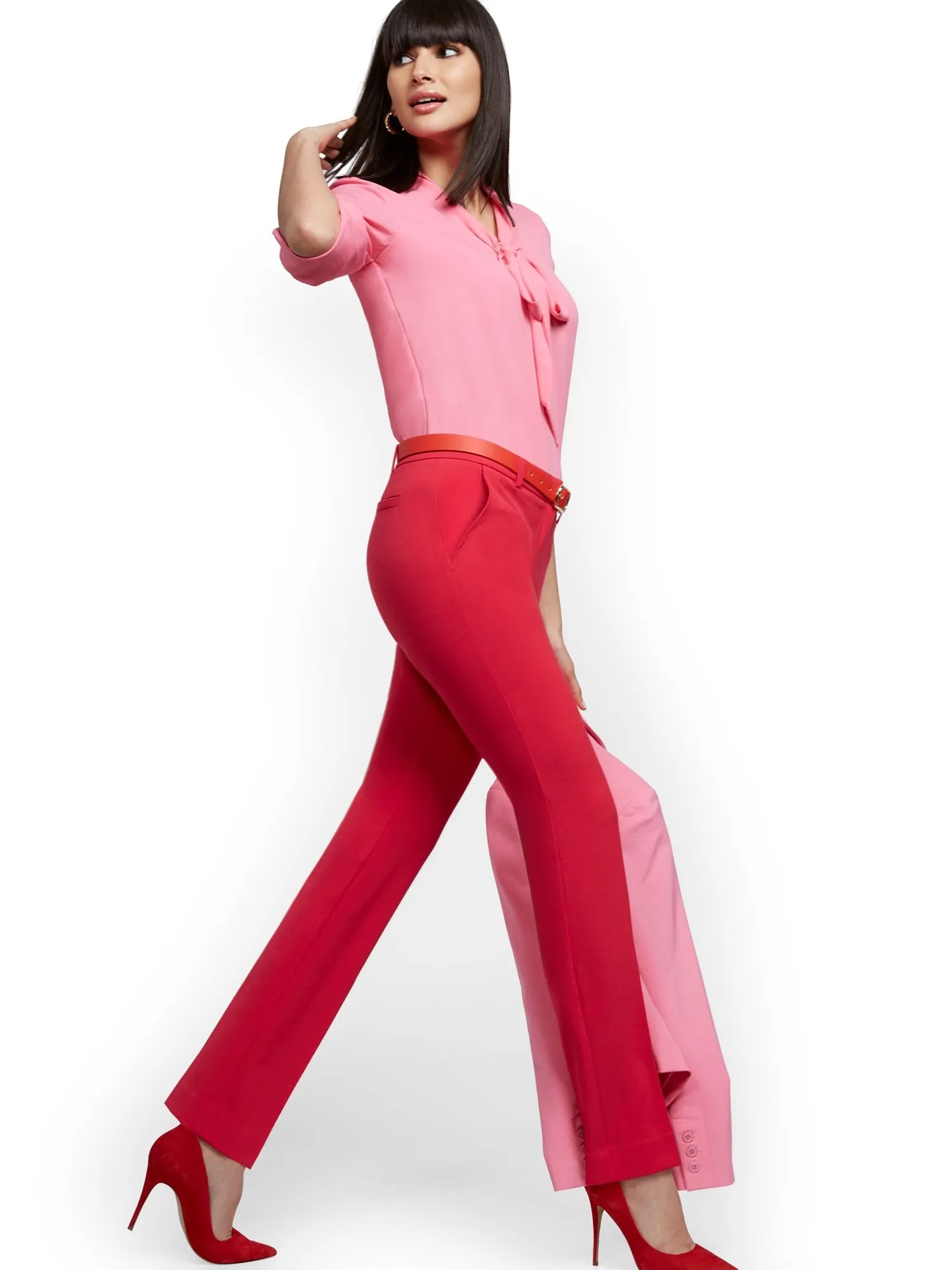 Straight-Leg Pant - Double Stretch - 7th Avenue