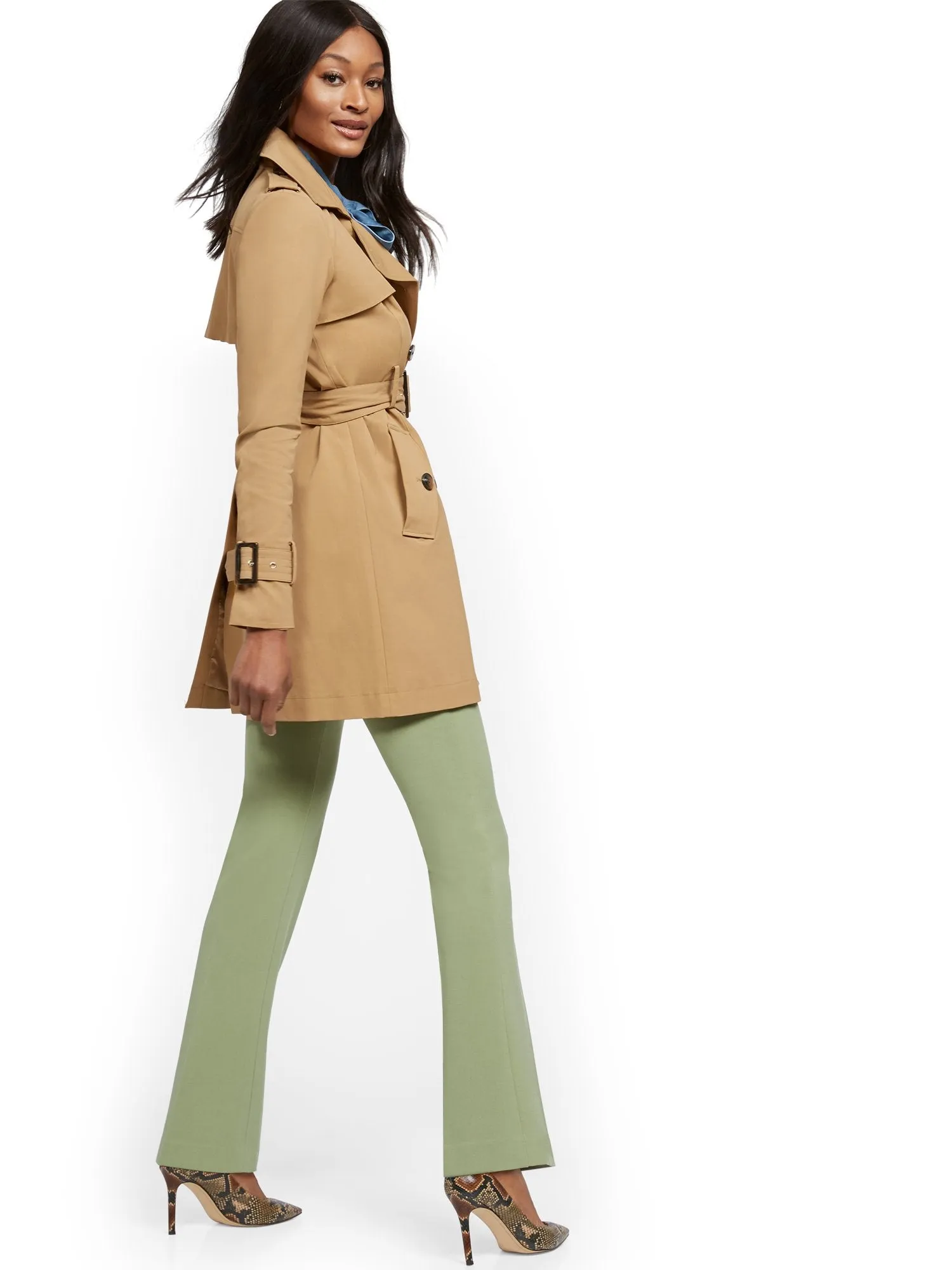 Straight-Leg Pant - Double Stretch - 7th Avenue