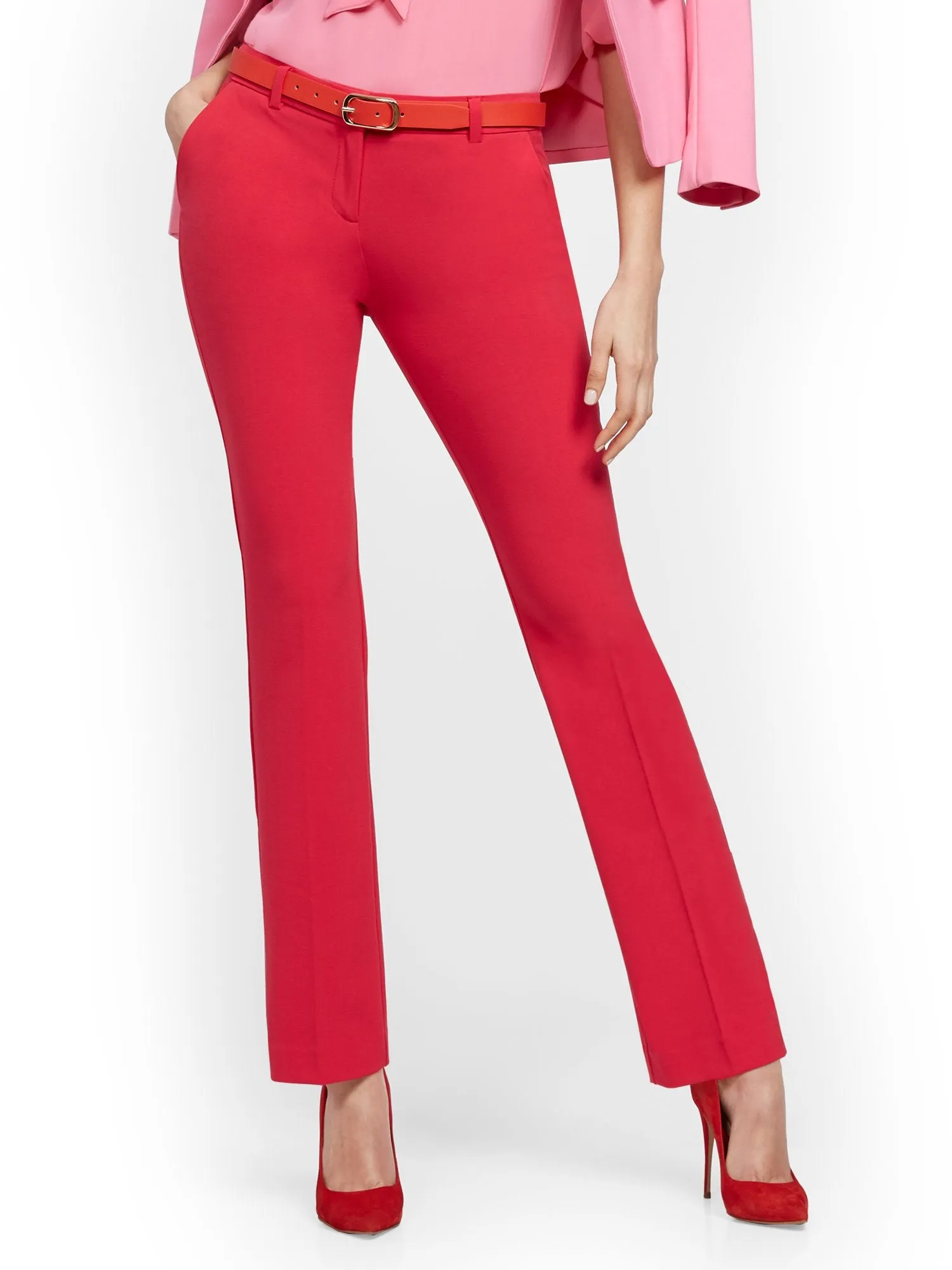 Straight-Leg Pant - Double Stretch - 7th Avenue