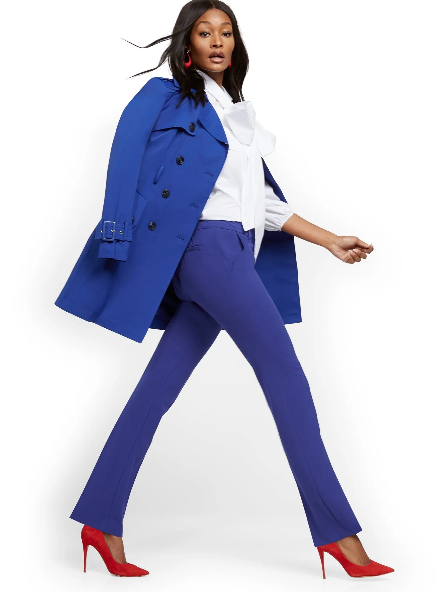 Straight-Leg Pant - Double Stretch - 7th Avenue
