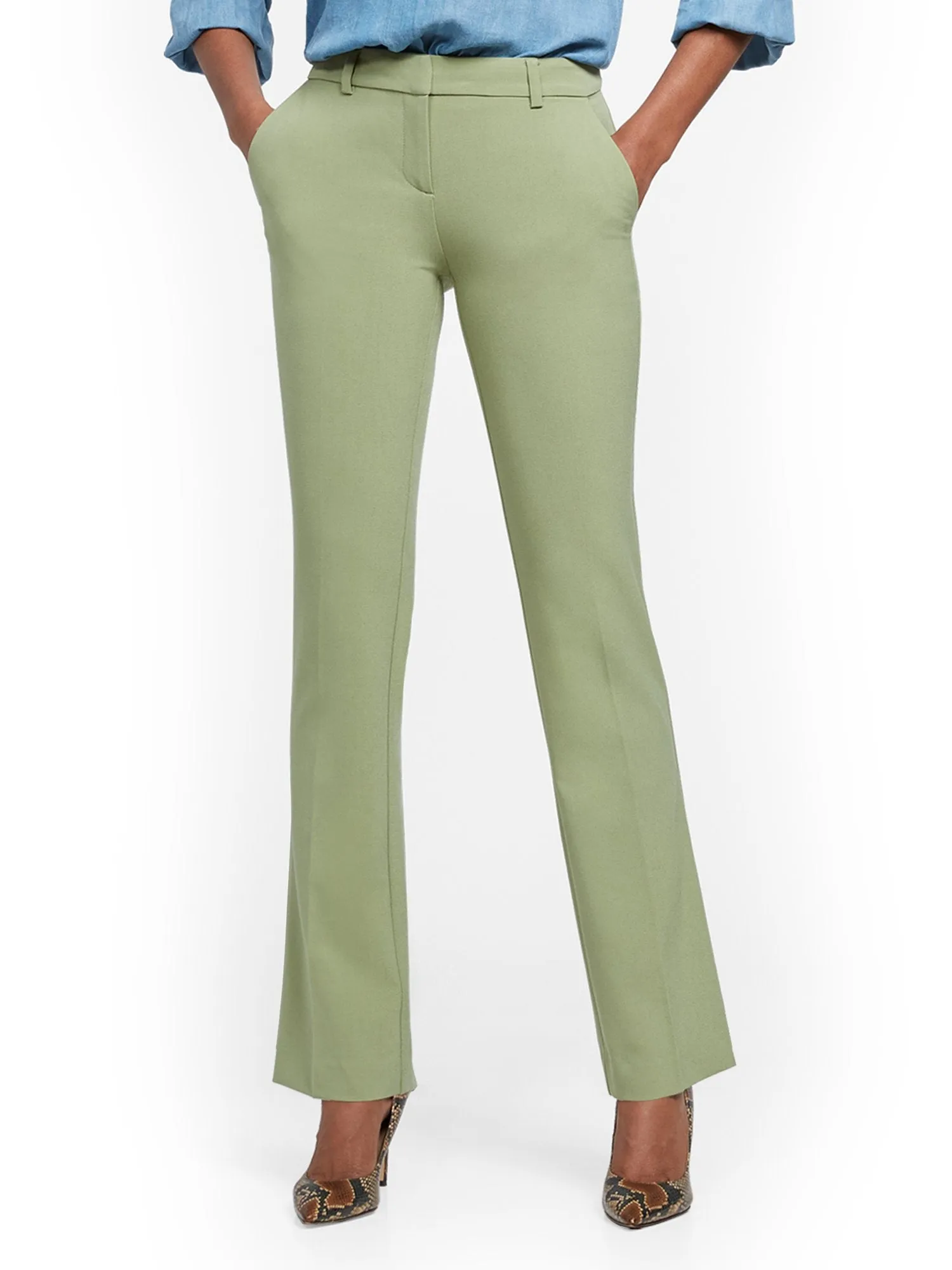 Straight-Leg Pant - Double Stretch - 7th Avenue