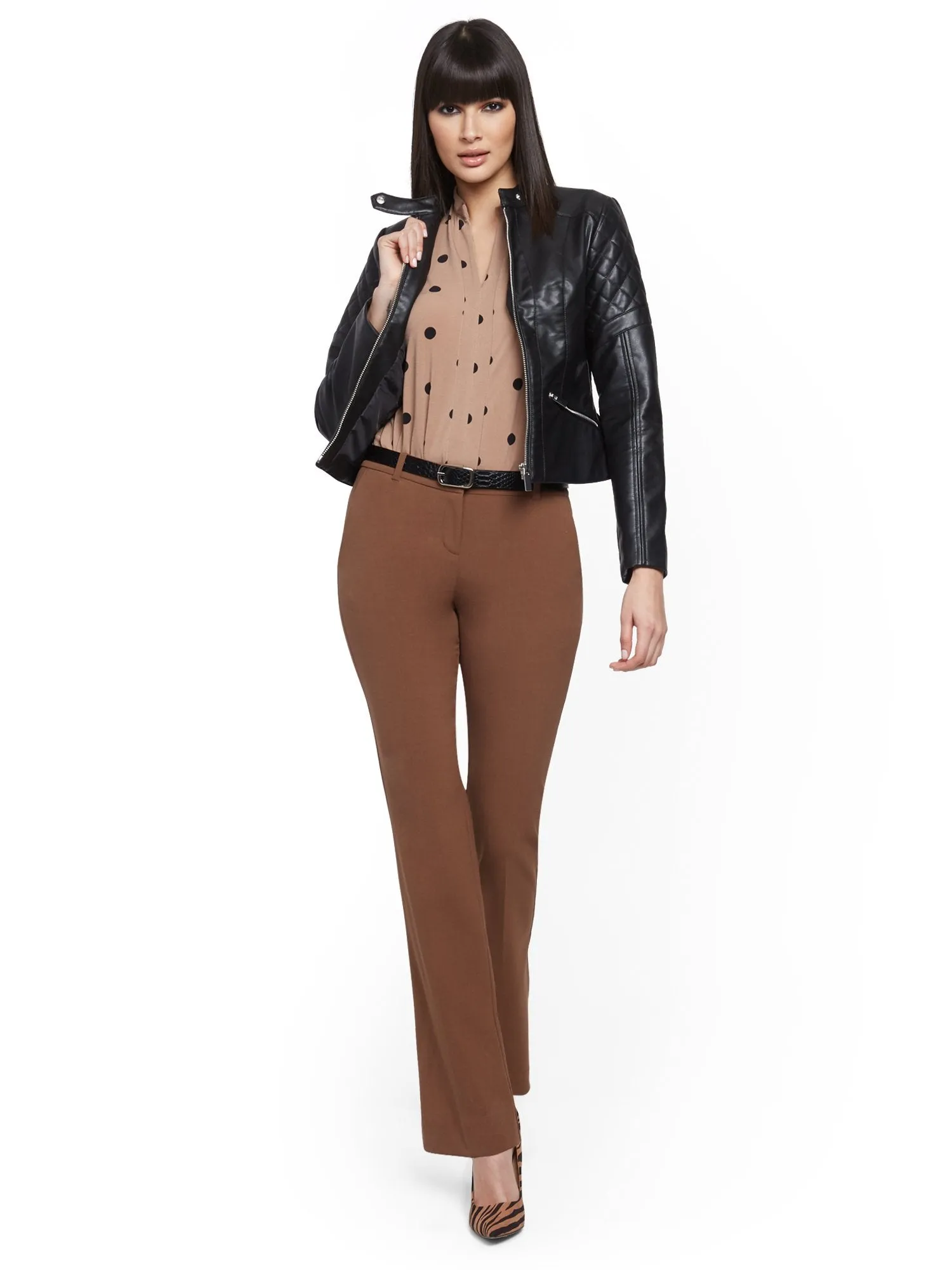 Straight-Leg Pant - Double Stretch - 7th Avenue