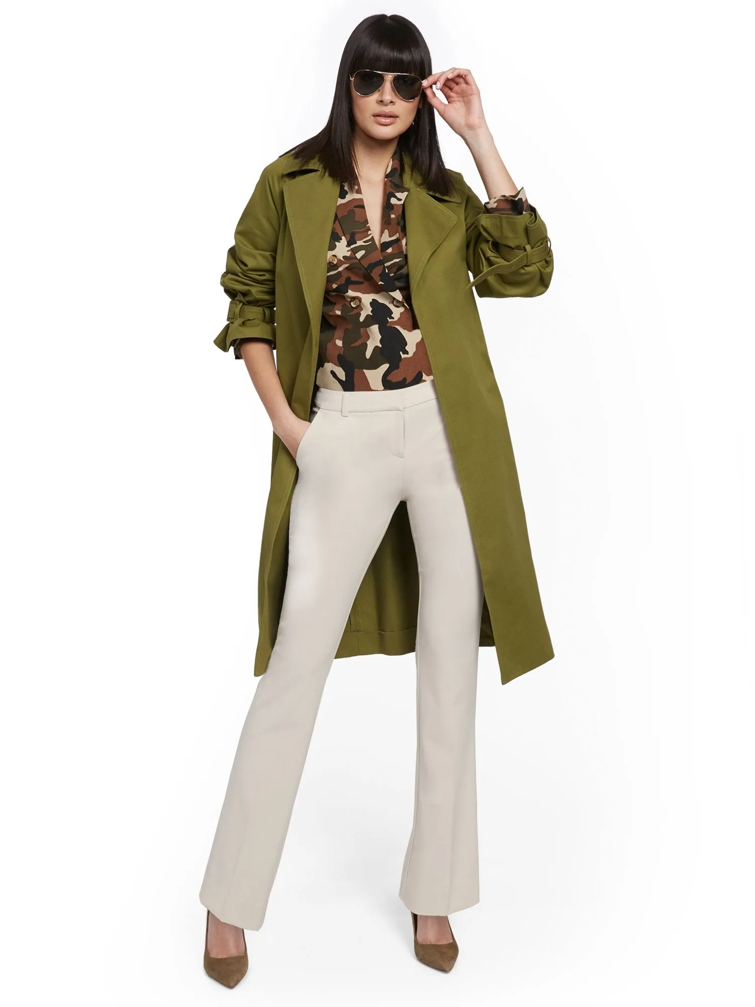 Straight-Leg Pant - Double Stretch - 7th Avenue