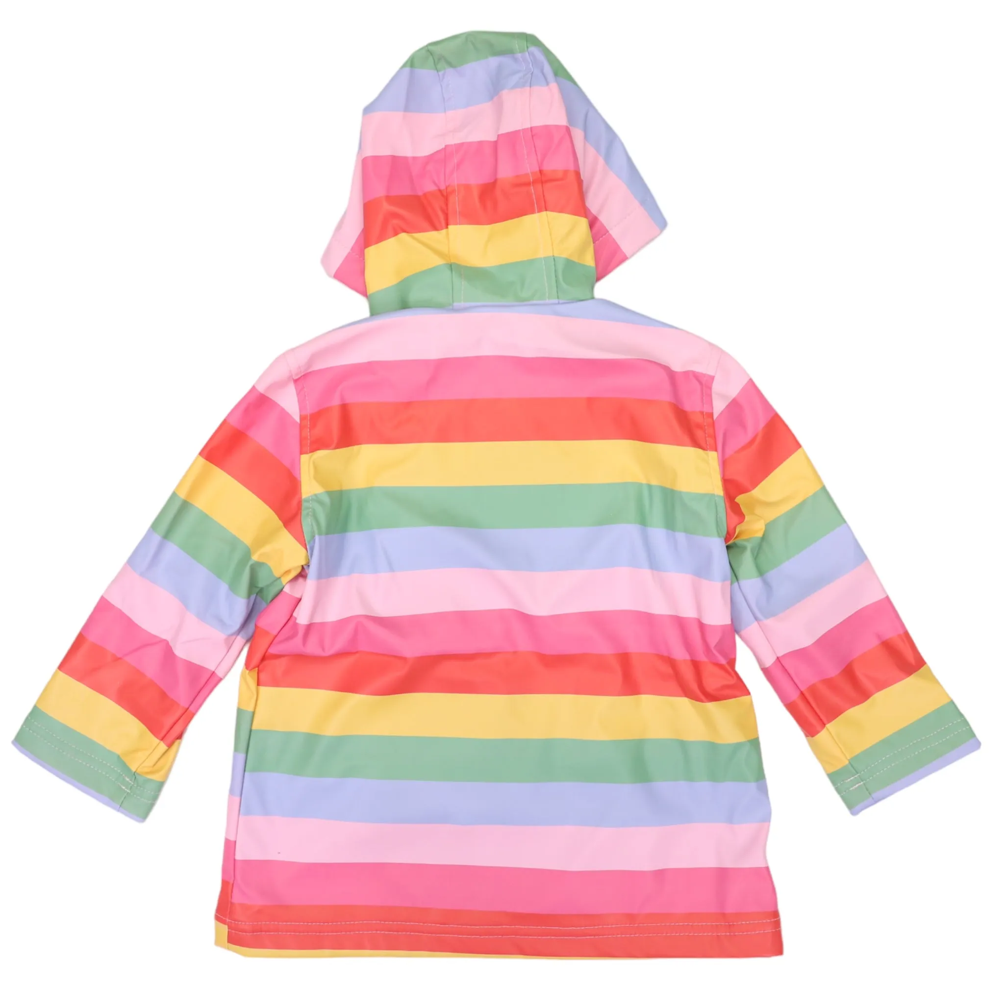 Striped Raincoat Rainbow Stripe
