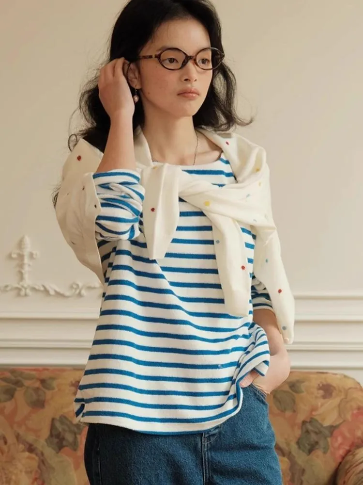 Striped Towel Shirt【s0000007499】