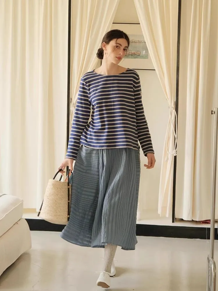 Striped Towel Shirt【s0000007499】