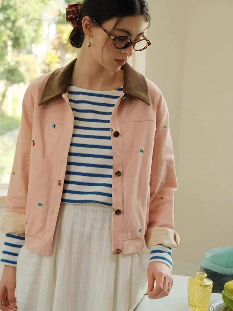Striped Towel Shirt【s0000007499】