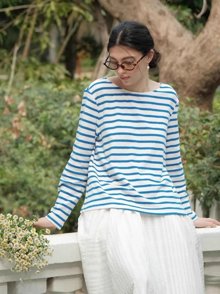 Striped Towel Shirt【s0000007499】