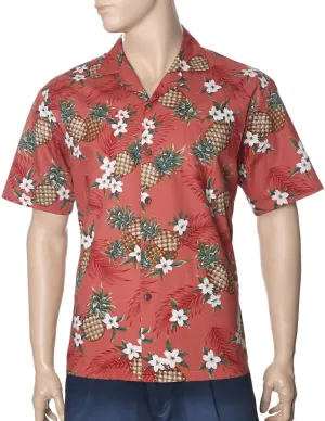 Sunny Pineapples Aloha Shirt
