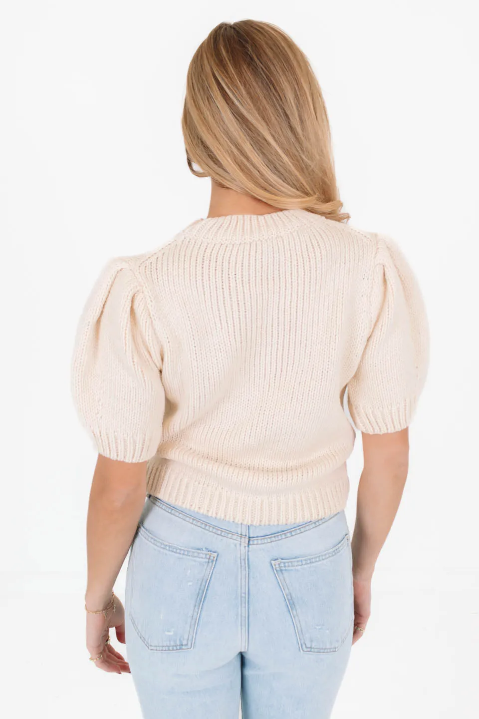 The Perfect Classic Sweater - Cream