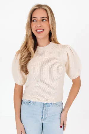 The Perfect Classic Sweater - Cream