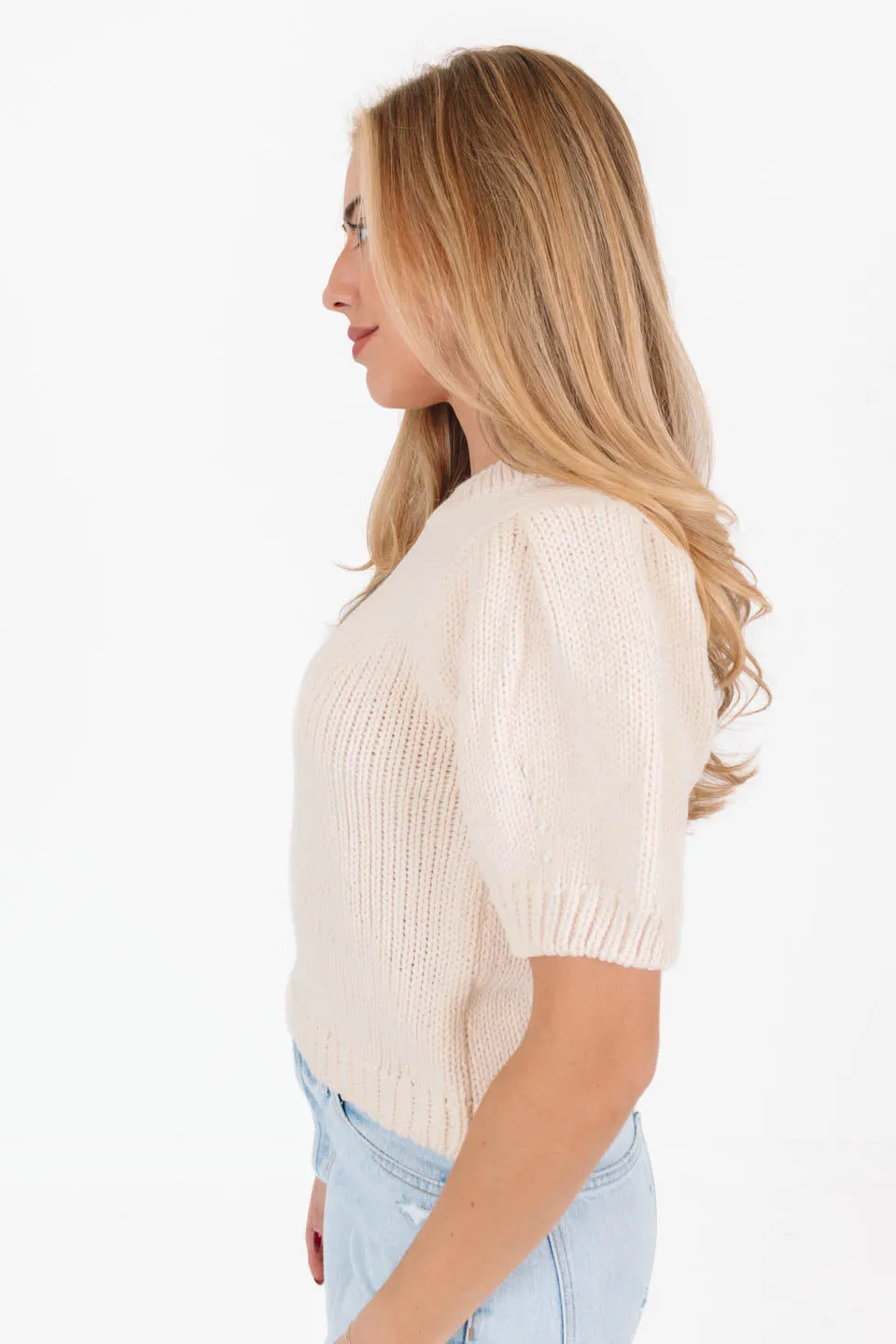 The Perfect Classic Sweater - Cream