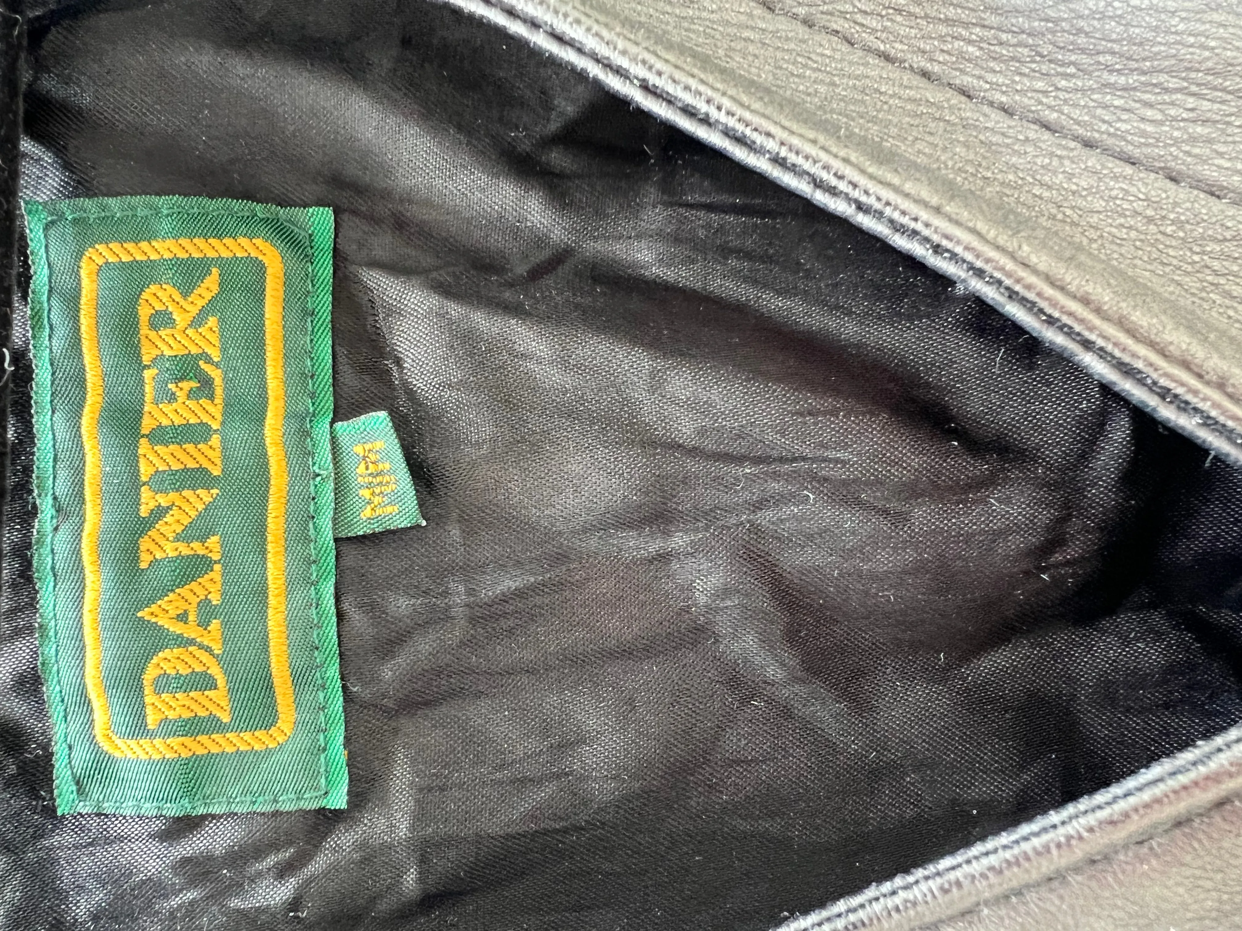 Vintage 90's Black Leather Jacket