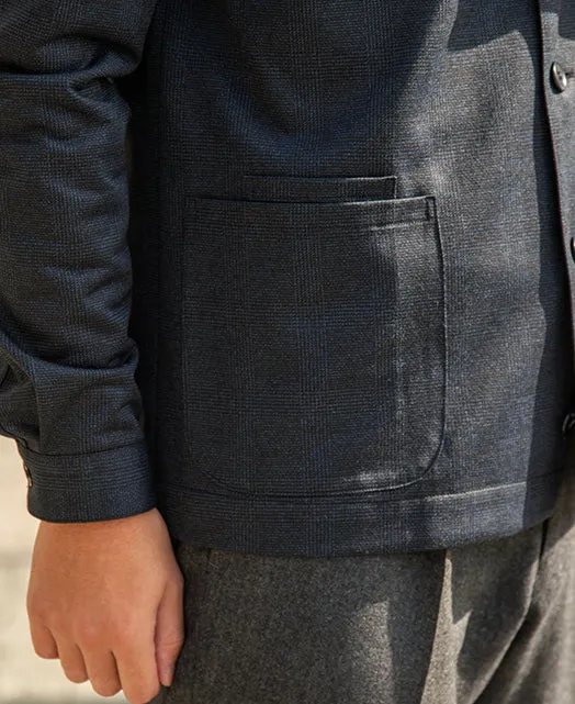 Wool Jersey Blouson