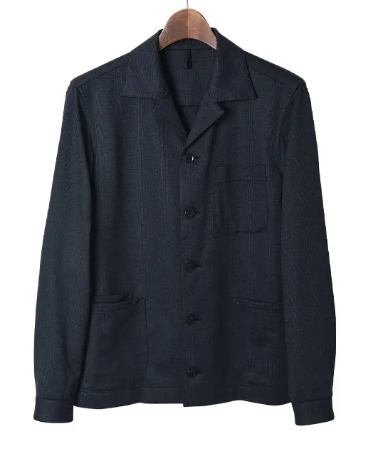 Wool Jersey Blouson