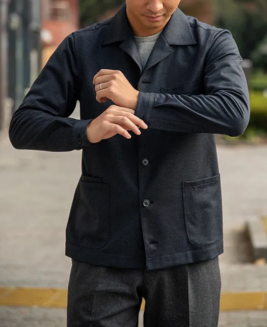 Wool Jersey Blouson