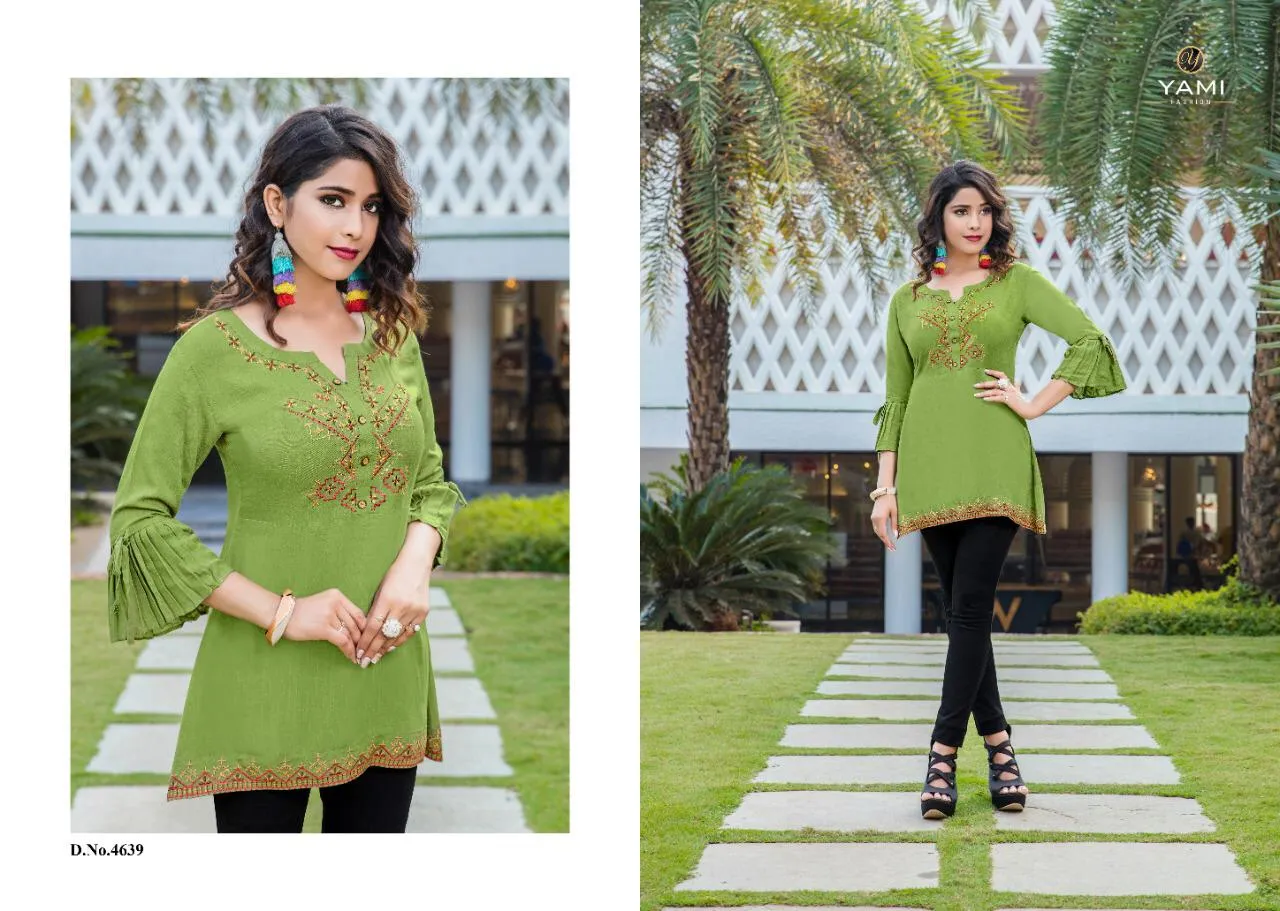 Yami Fashion Bold Vol 2 Desginer Casual Wear Kurti Collection