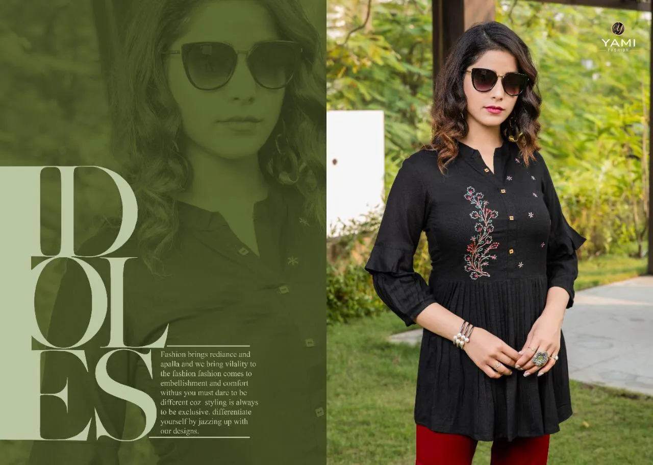 Yami Fashion Bold Vol 2 Desginer Casual Wear Kurti Collection