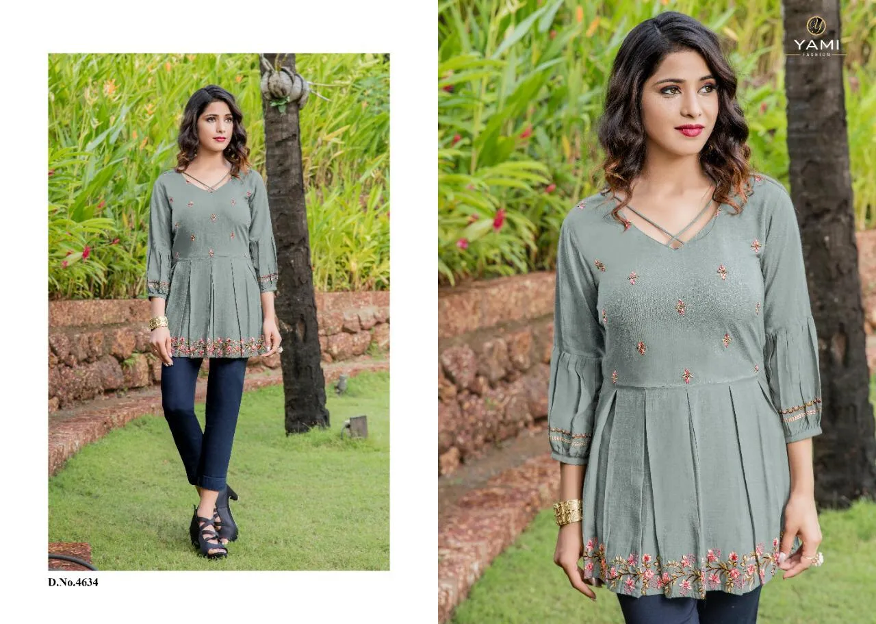 Yami Fashion Bold Vol 2 Desginer Casual Wear Kurti Collection