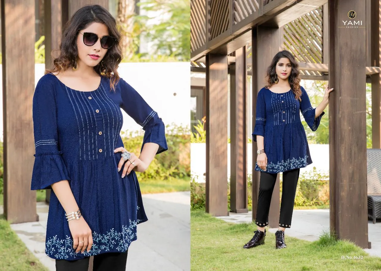 Yami Fashion Bold Vol 2 Desginer Casual Wear Kurti Collection