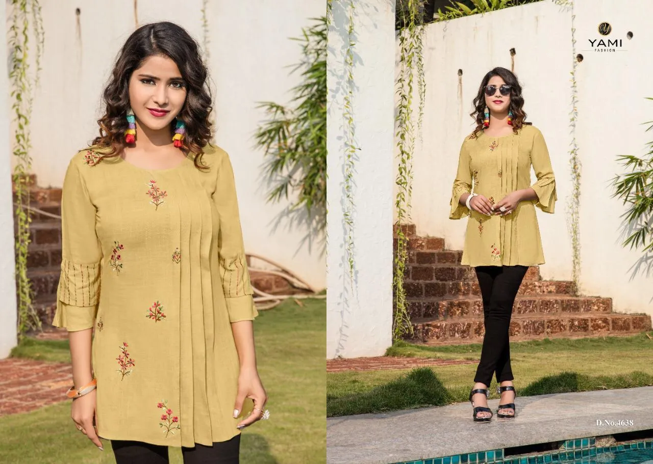 Yami Fashion Bold Vol 2 Desginer Casual Wear Kurti Collection