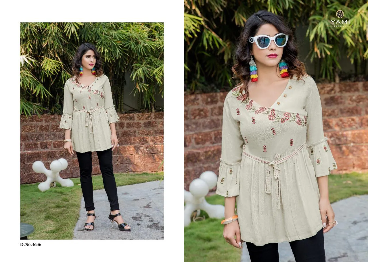 Yami Fashion Bold Vol 2 Desginer Casual Wear Kurti Collection