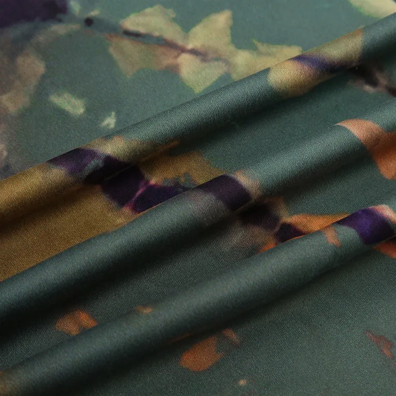 Zoe Abstract Print Flared Pants